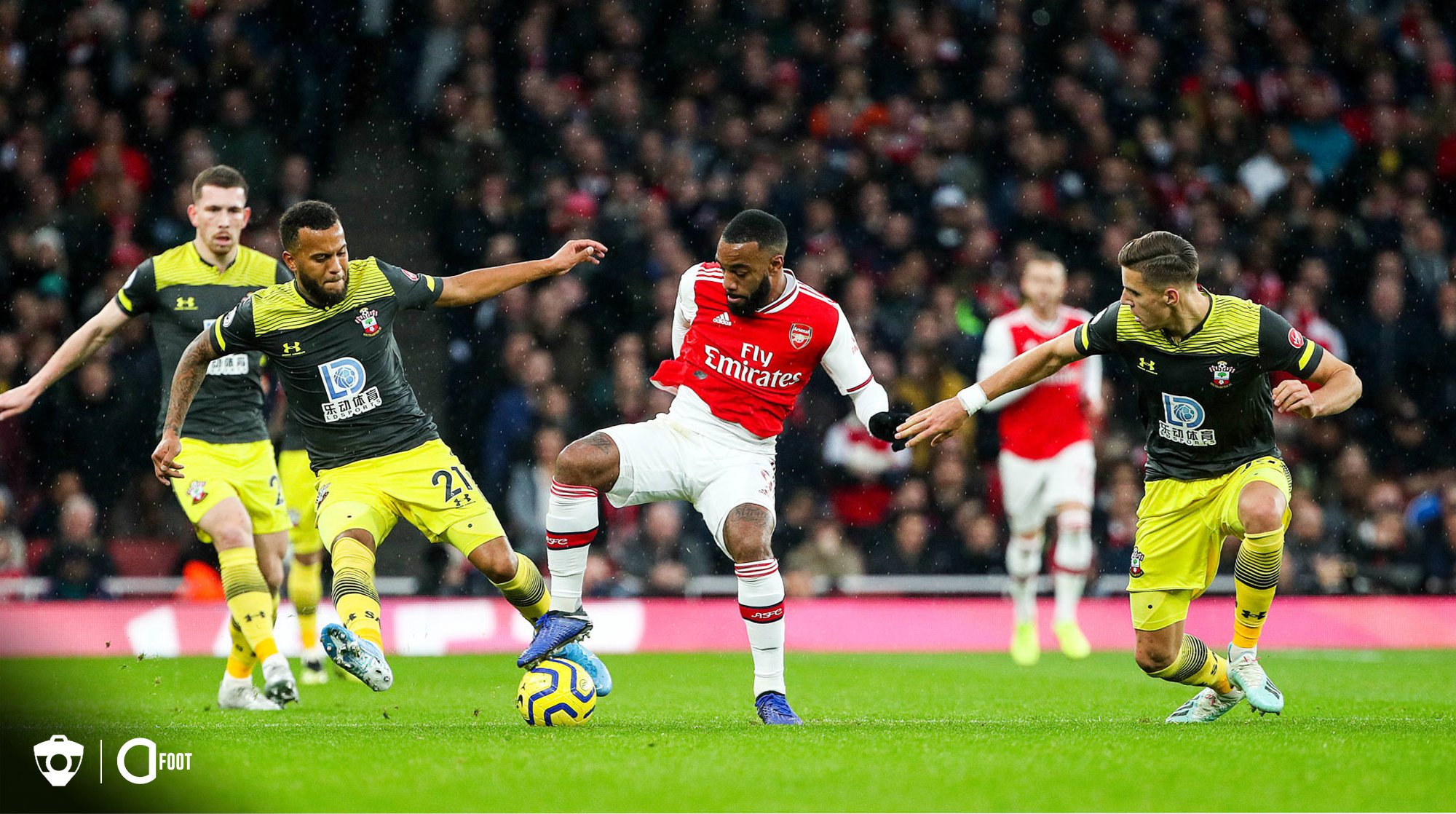 Lacazette égalisation et doublé, scénario de folie à l’Emirate Stadium