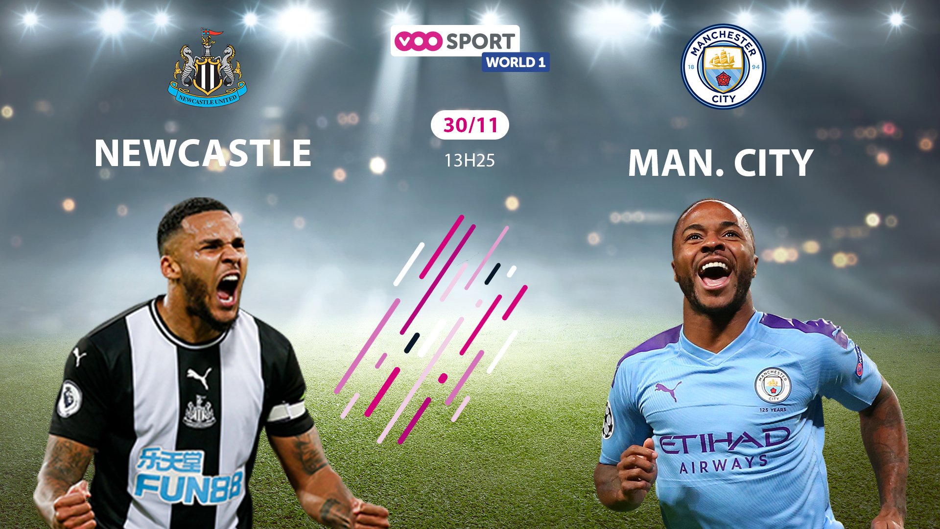 Gabriel Jesus et Mendy titulaires…les compositions de Newcastle-Man City