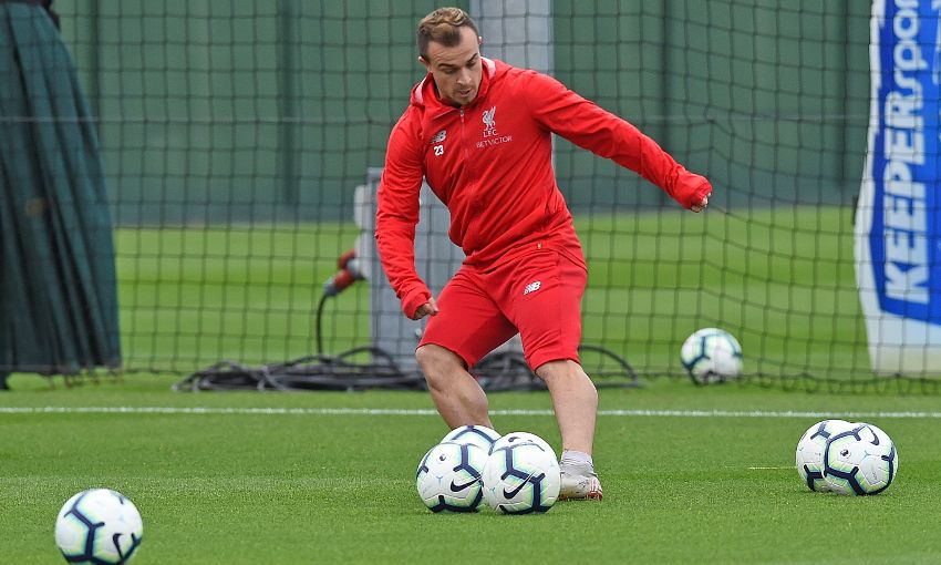 Xherdan Shaqiri Training