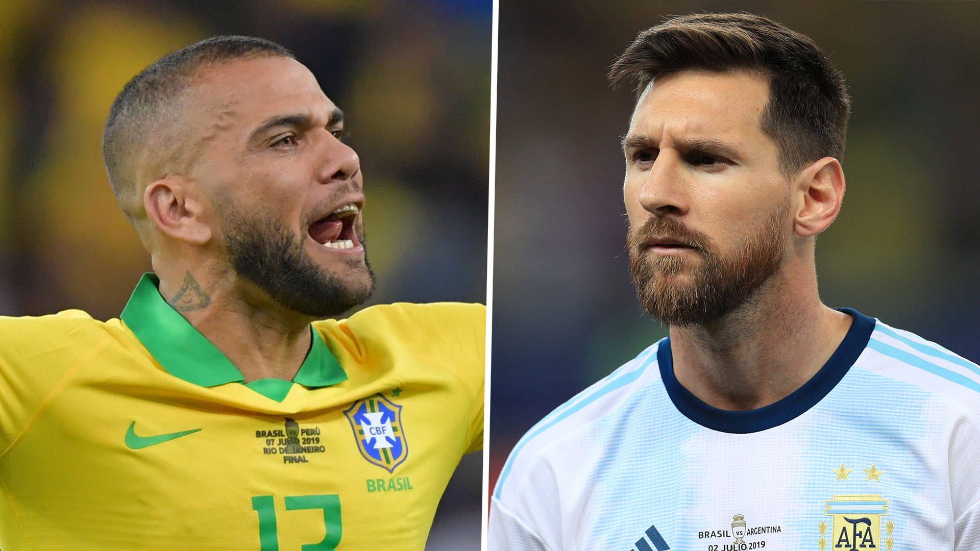 Argentine vs Brésil : Dani Alves envoie un punchline à Messi et ses coéquipiers