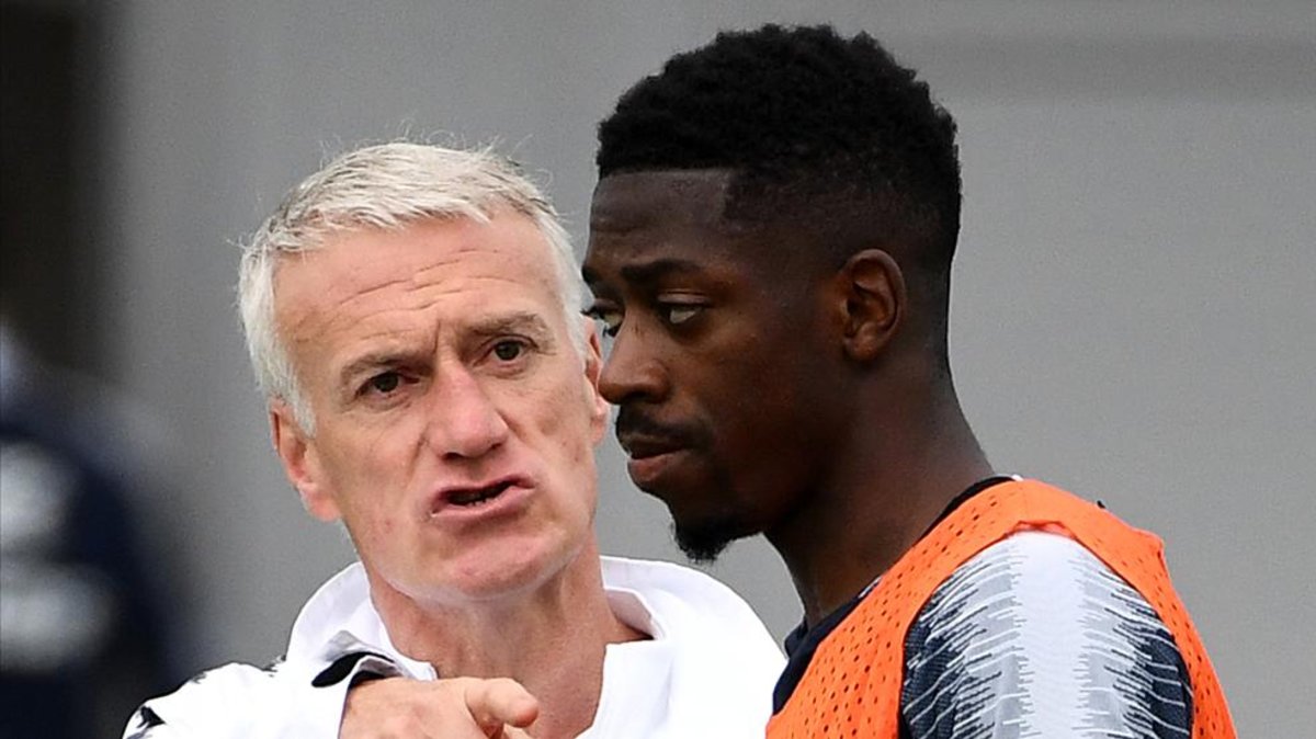 deschamps y dembele