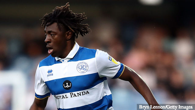 ebere eze of queens park rangers in action during the sky bet ch 1314501