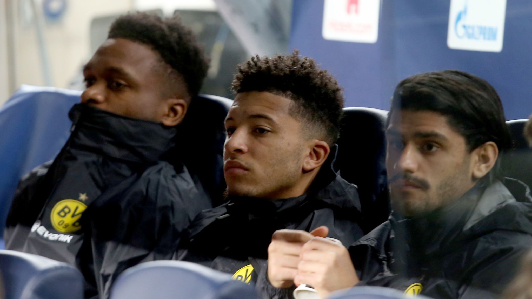 Jadon Sancho était en réalité sanctionné lors du match contre le Barça