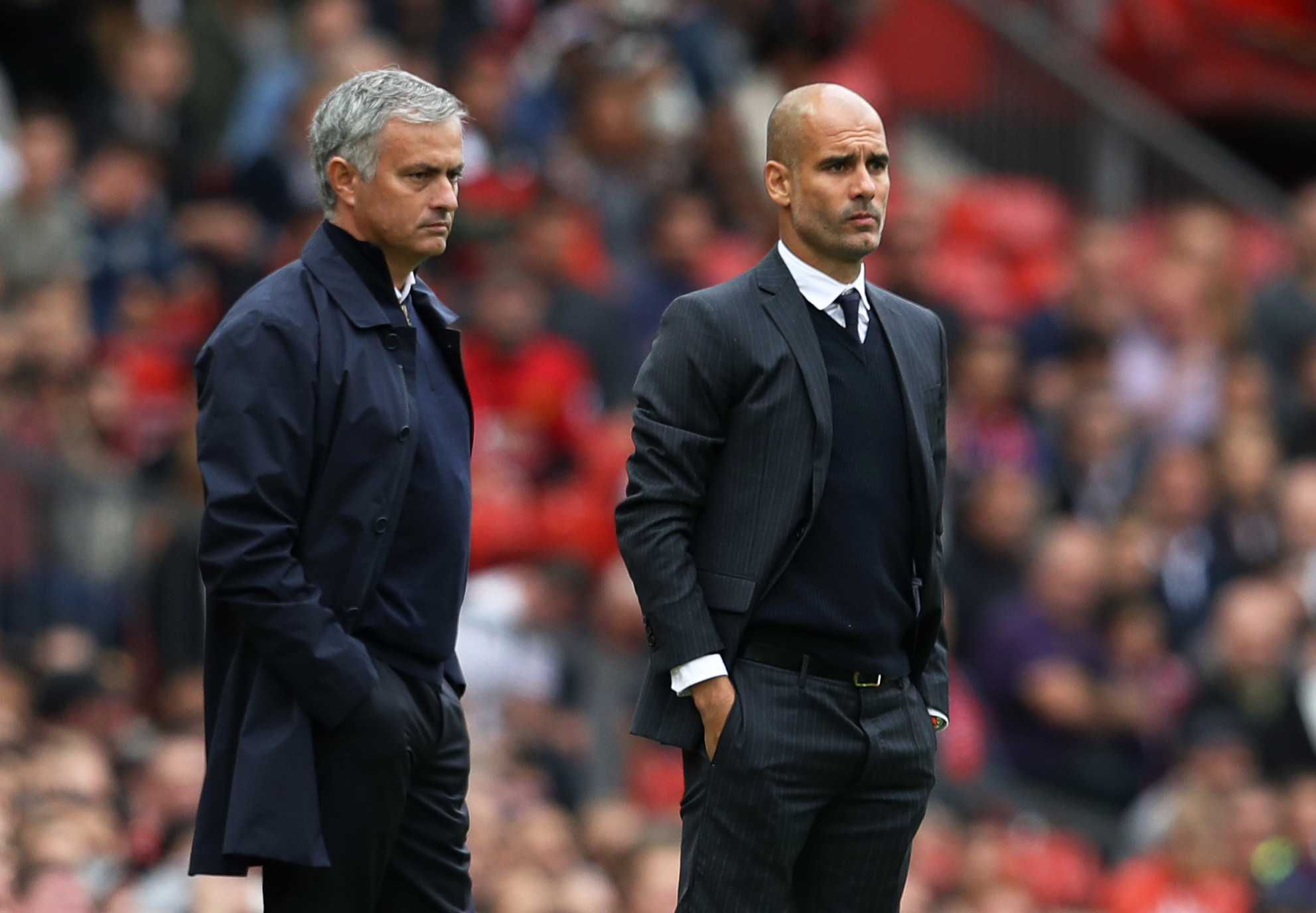 jose mourinho pep guardiola