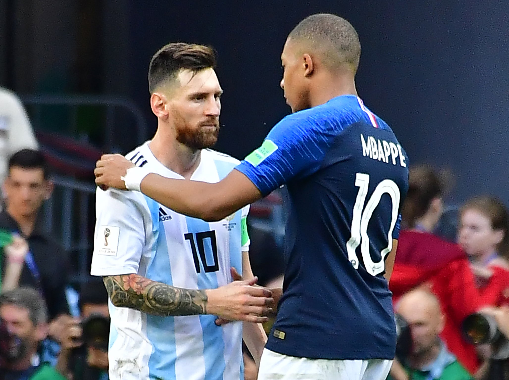 lionel messi mbappe