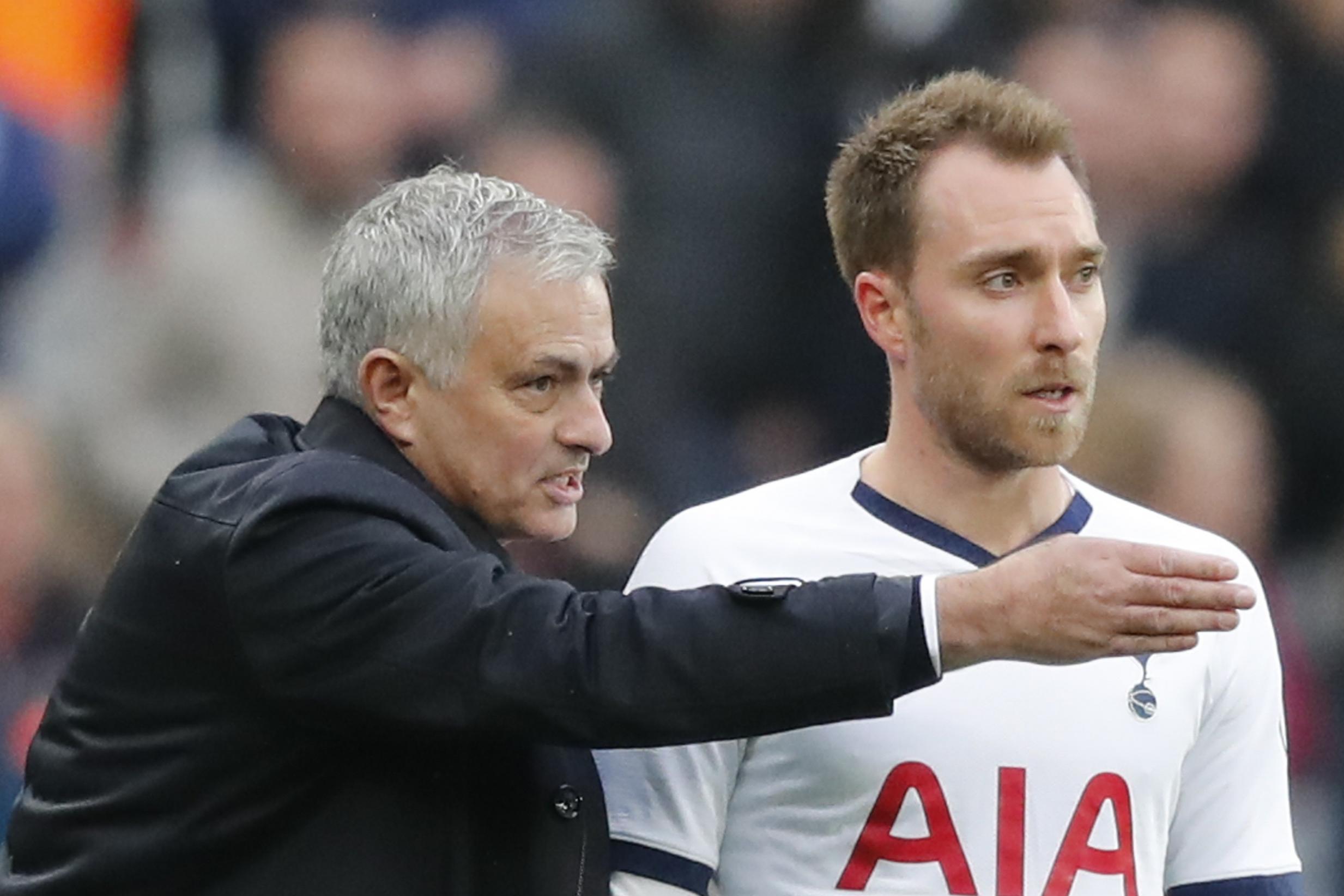 Mourinho rend hommage à Eriksen