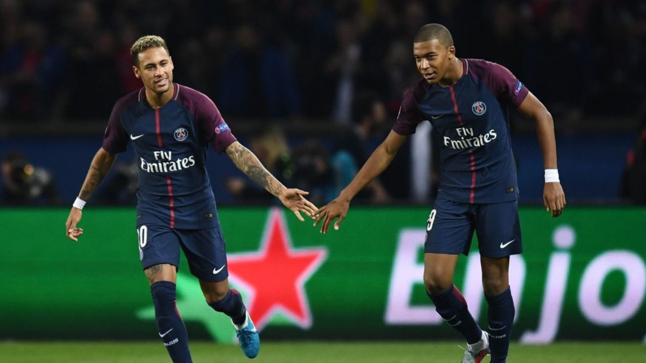 neymar mbappe psg