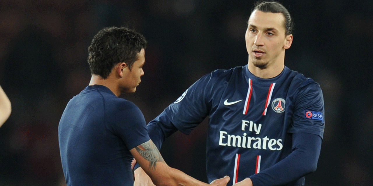 pour thiago silva zlatan ibrahimovic veut rester au psg