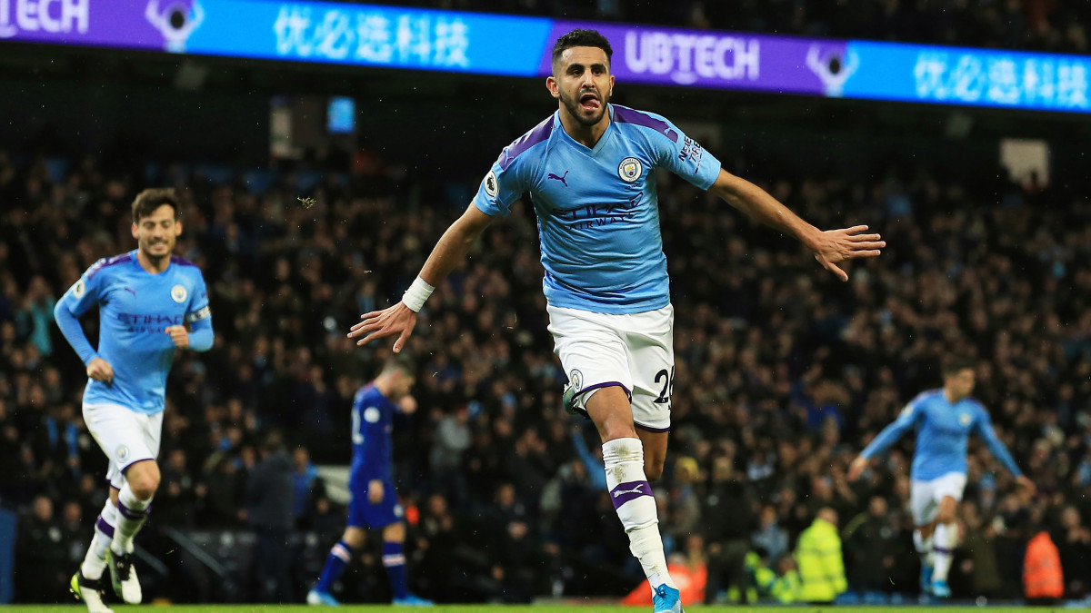 Riyad Mahrez, le joueur le plus performant de Manchester City cette saison