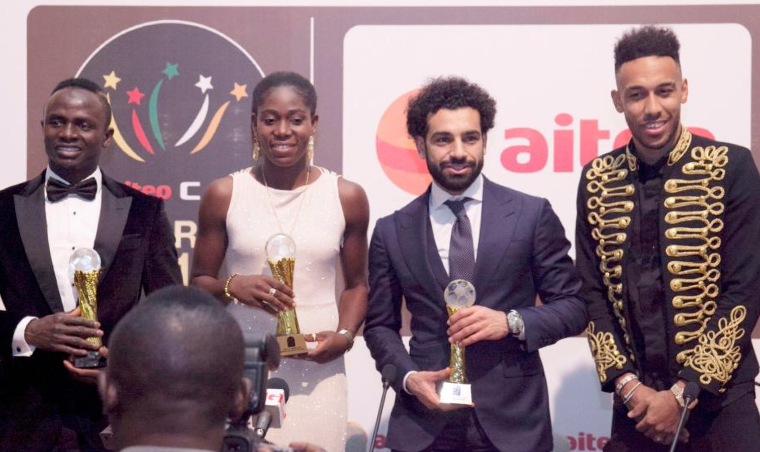 sadio mane aubameyang salah caf 2017 awards