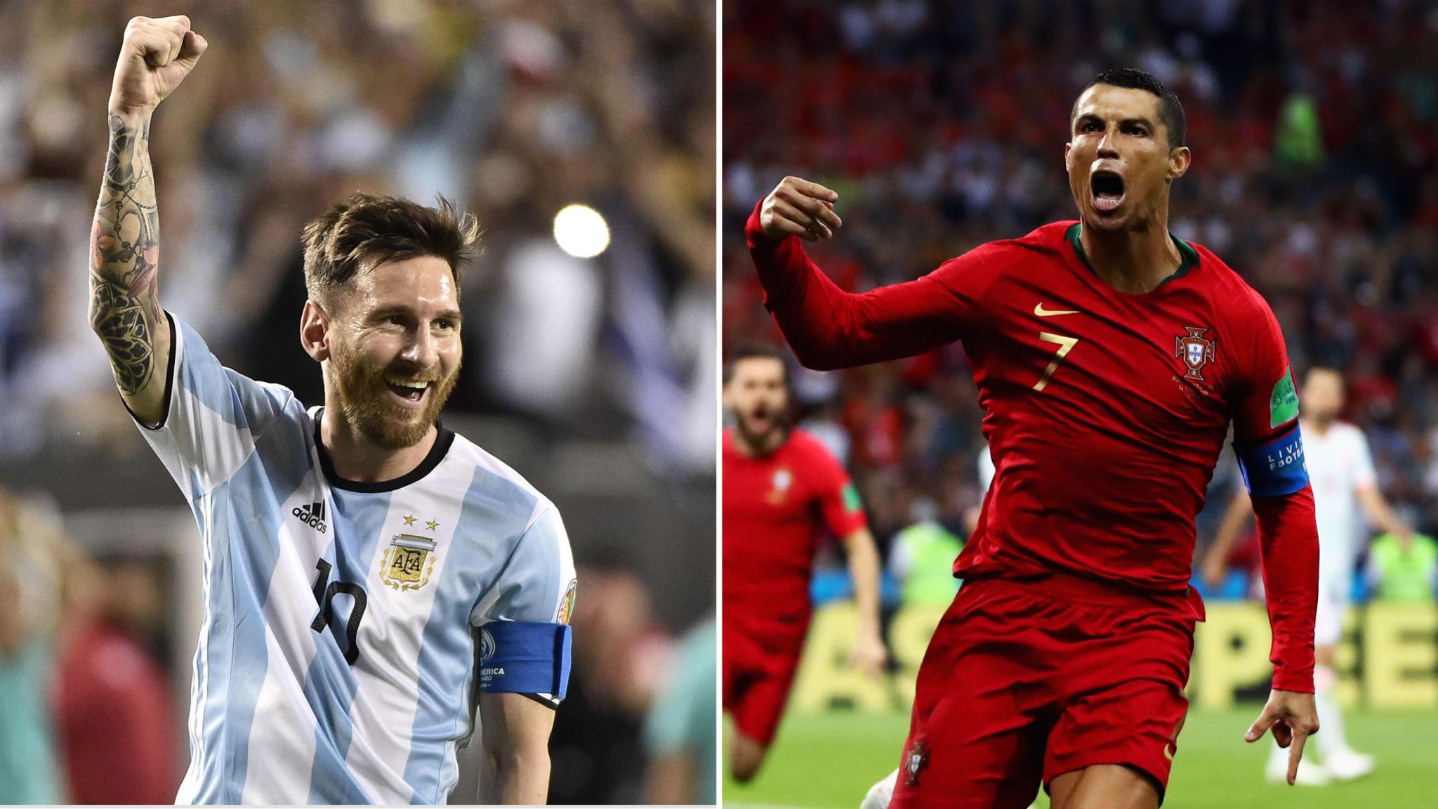 L'ahurissante statistique de Messi et Ronaldo en sélection