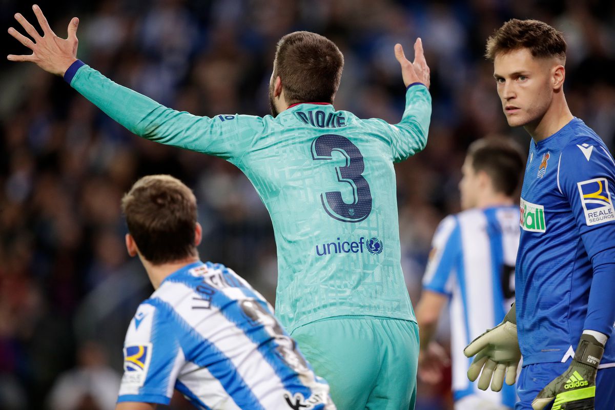 Image à l’appui, la Real Sociedad répond au penalty refusé sur Piqué (photo)