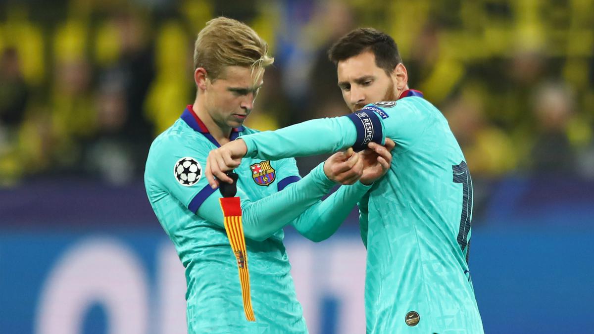 Barcelone : Frenkie De Jong dévoile comment se comporte Messi dans le vestiaire