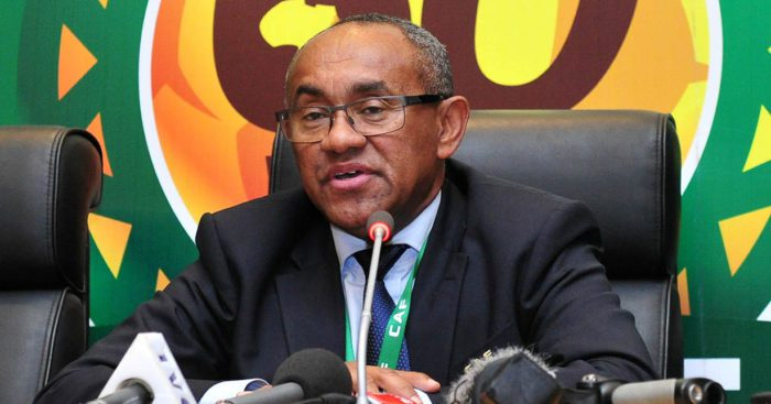 Caf president Ahmed Ahmed