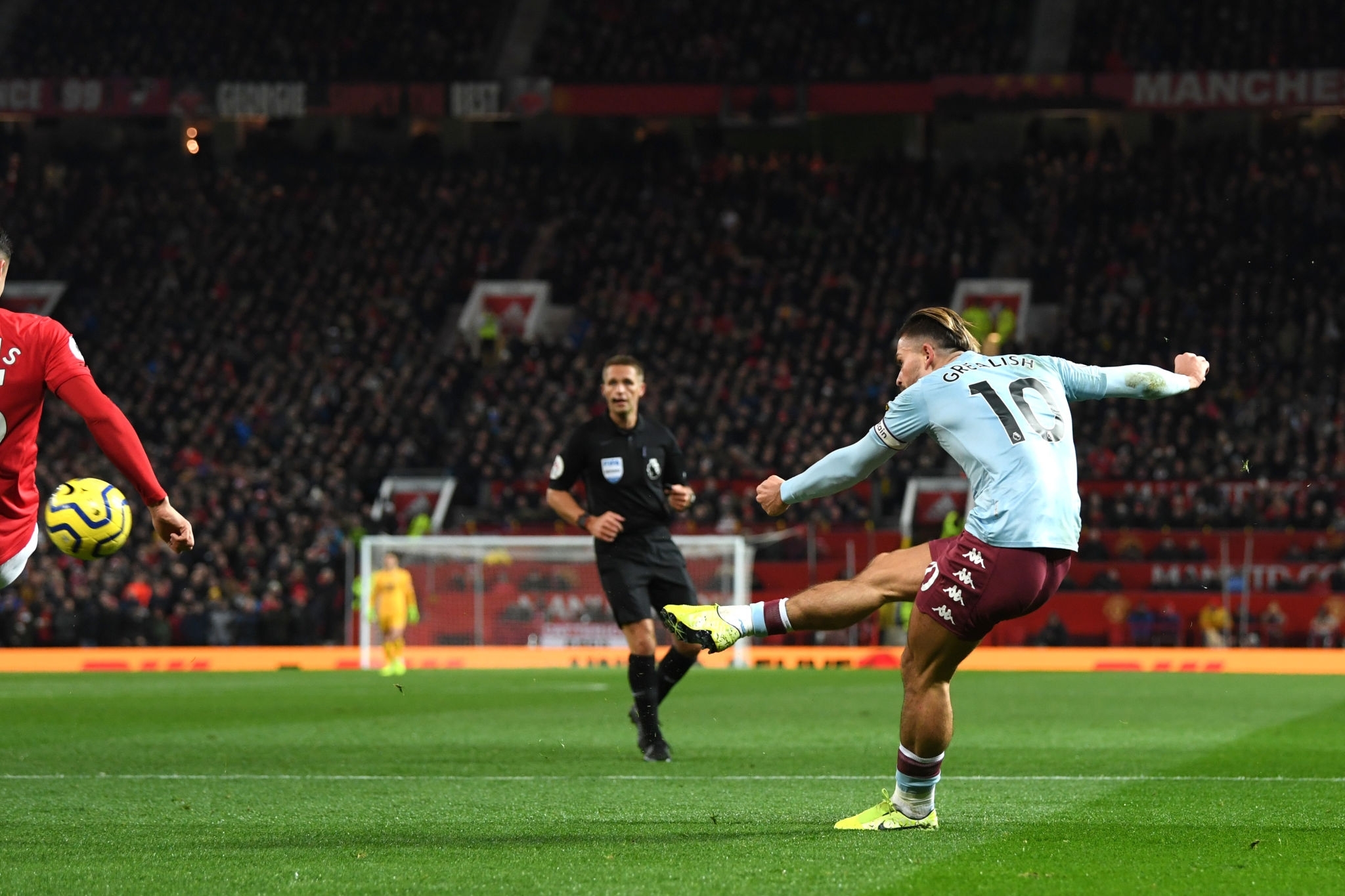 Grealish ouvre le score pour Aston Villa à Old Trafford (Vidéo)