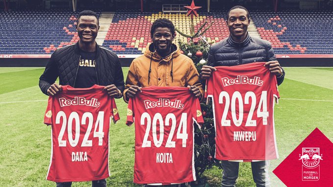 RB Salzburg: Prolongation pour le trio africain du club