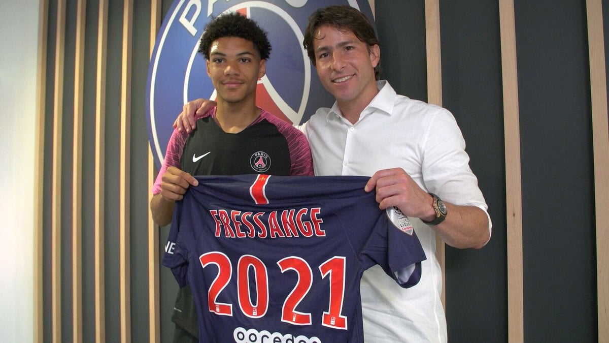 Le jeune Camerounais Alexandre Fressange, la nouvelle coqueluche du PSG