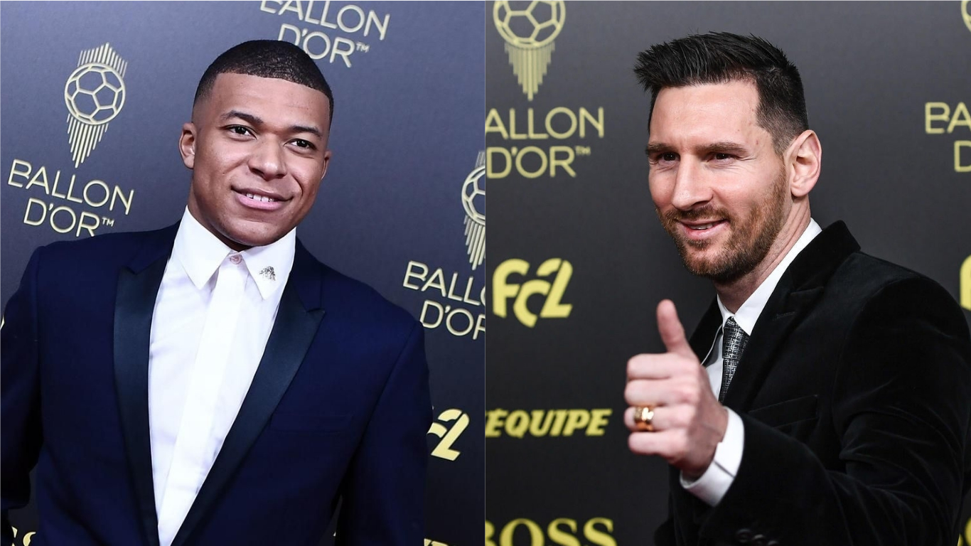 Ballon d’or : Le regard bizarre de Messi sur Mbappé devenu viral sur le net (photo)