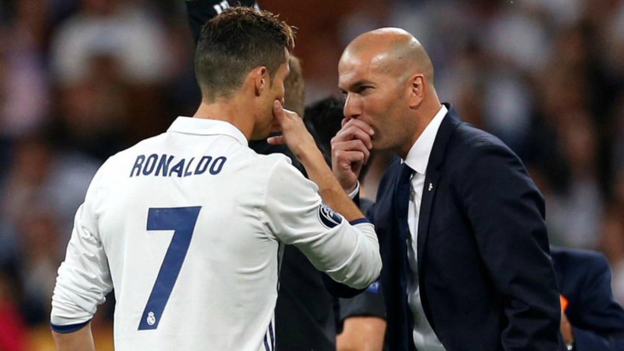 cr7 et zidane