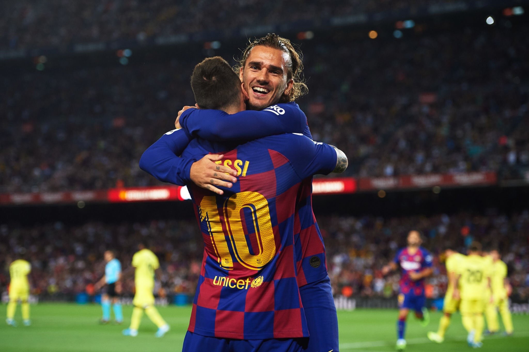 Griezmann a encensé son coéquipier Leo Messi