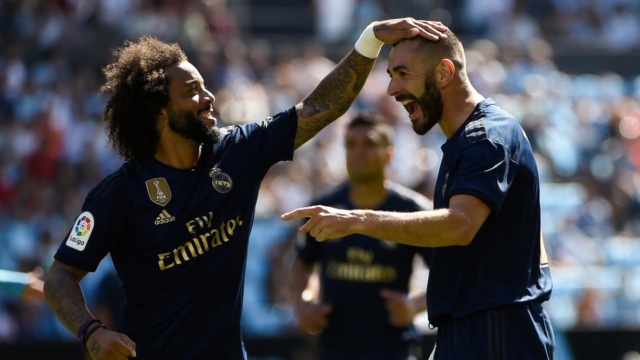 karim benzema marcelo real madrid 323585