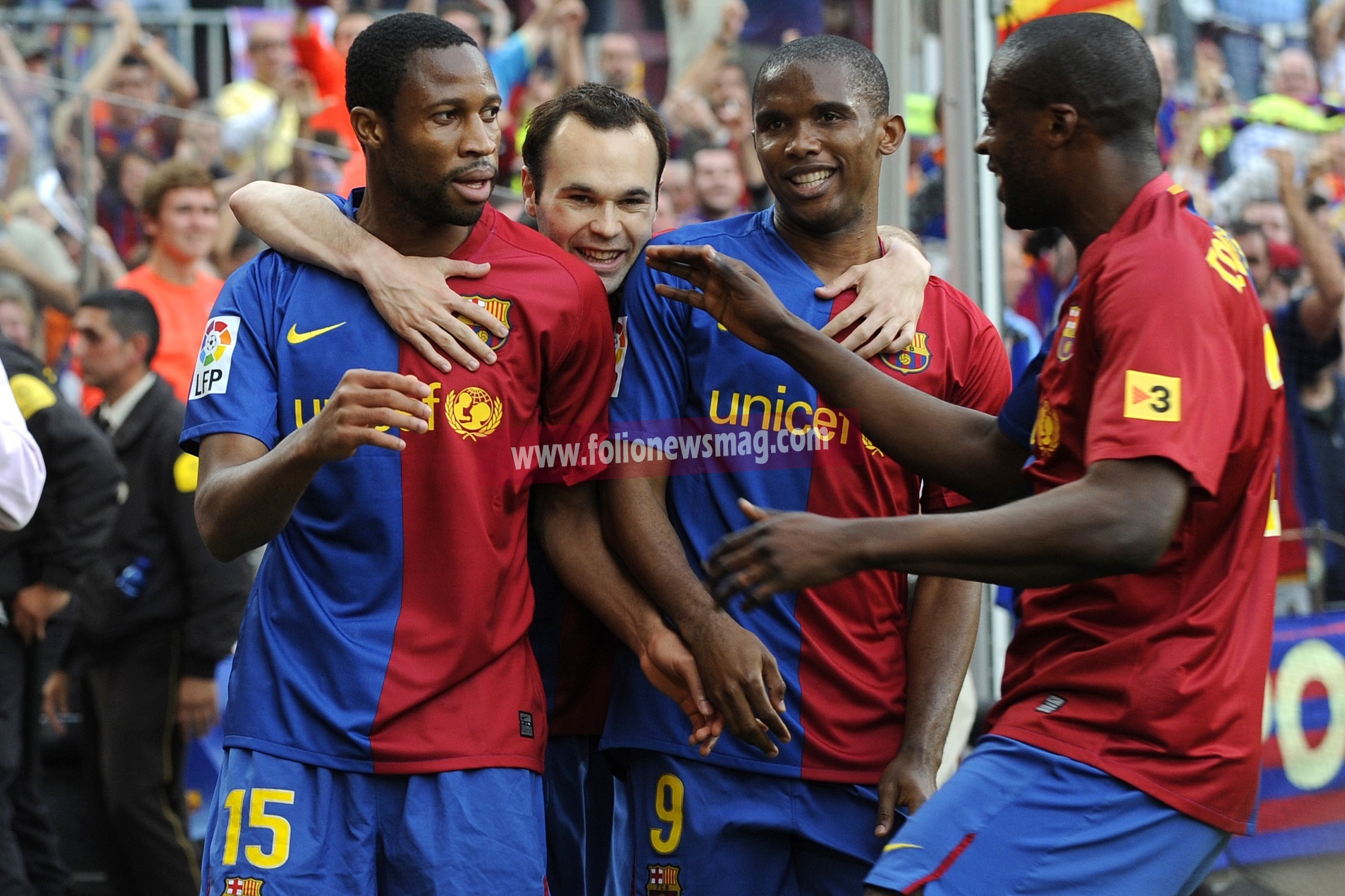 keita etoo yaya barca