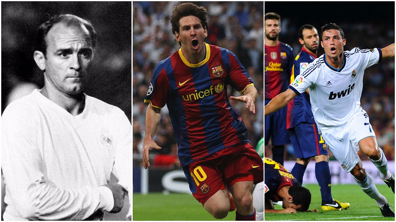 Messi, Ronaldo, Di Stéfano… le Top 10 des meilleurs buteurs de l’histoire du Clasico