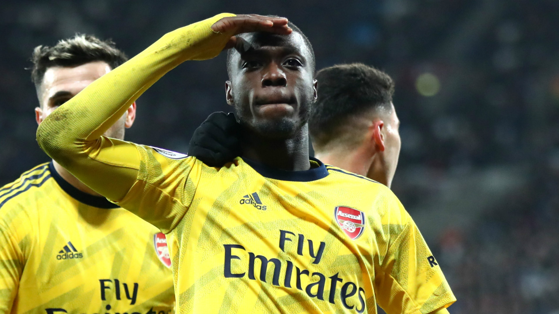 Dans le dur à Arsenal, Nicolas Pépé tient sa première distinction