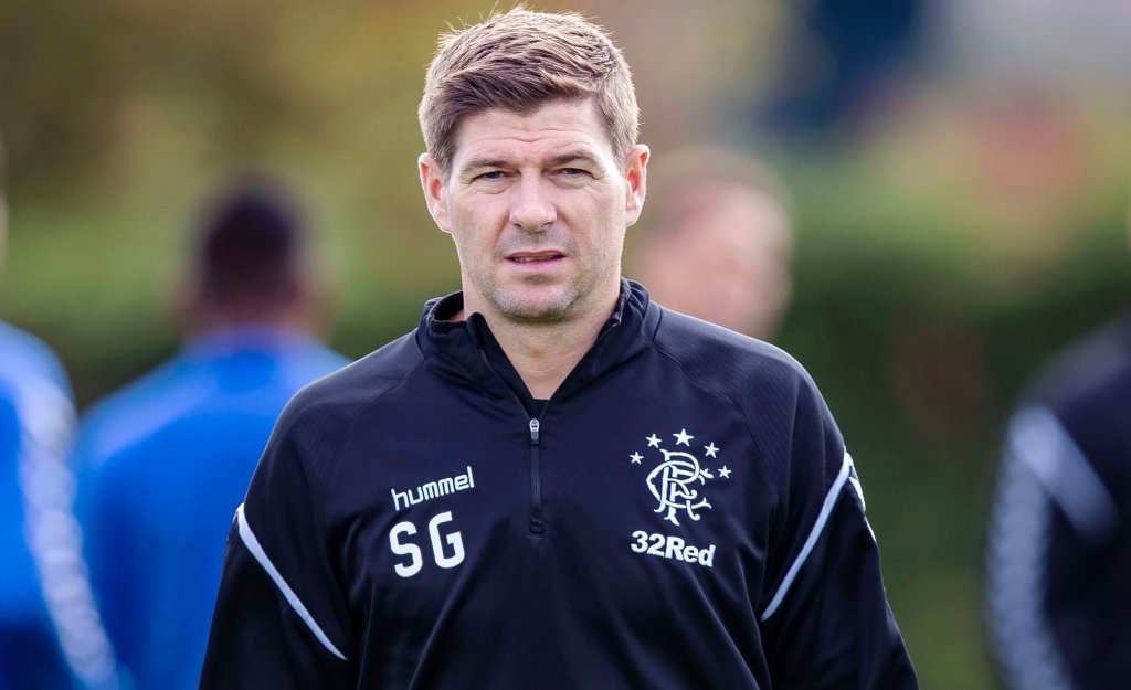 steven gerrard manager glasgow rangers