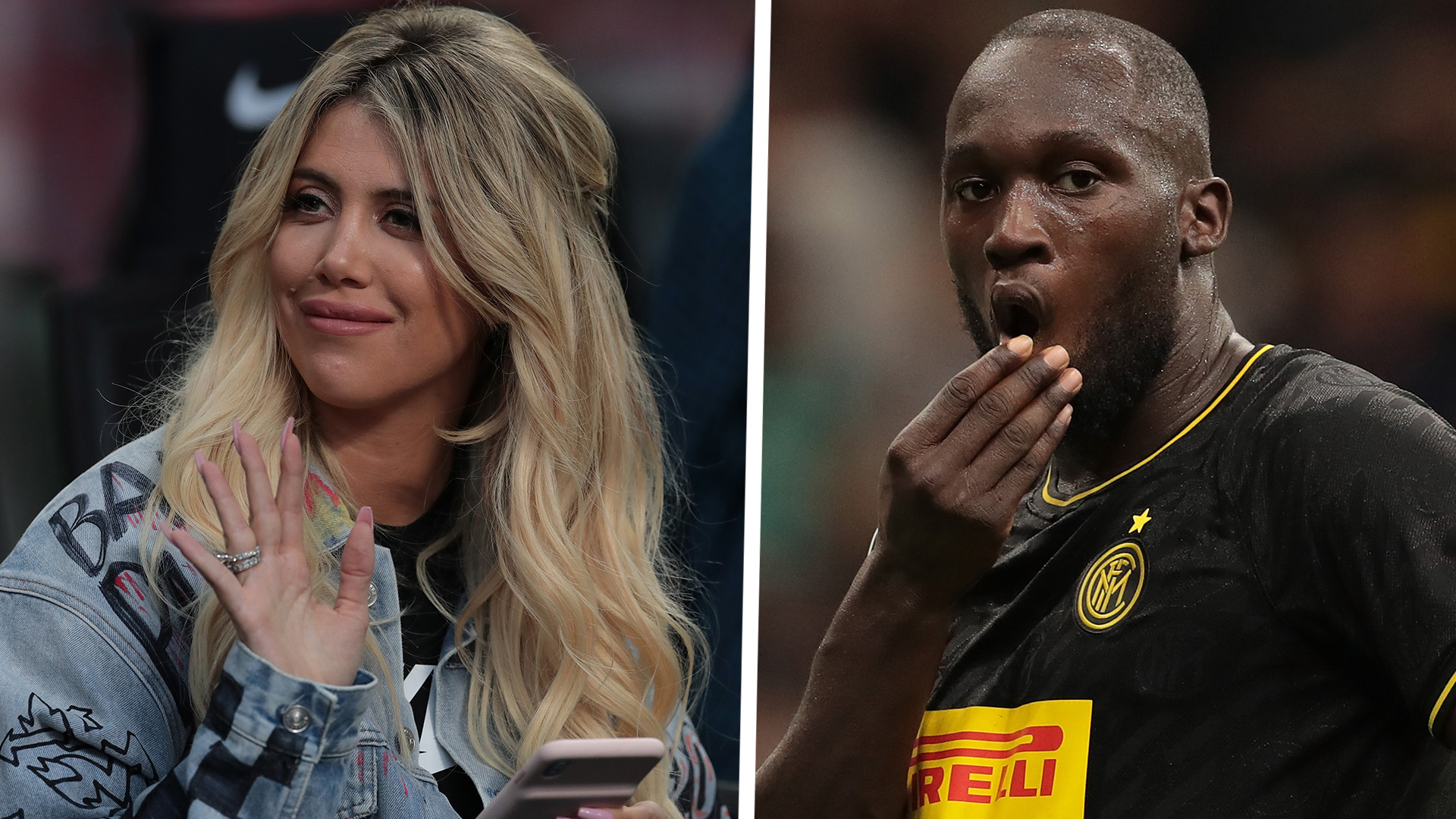 Inter : Wanda Nara, la femme de Mauro Icardi, attaque Romelu Lukaku