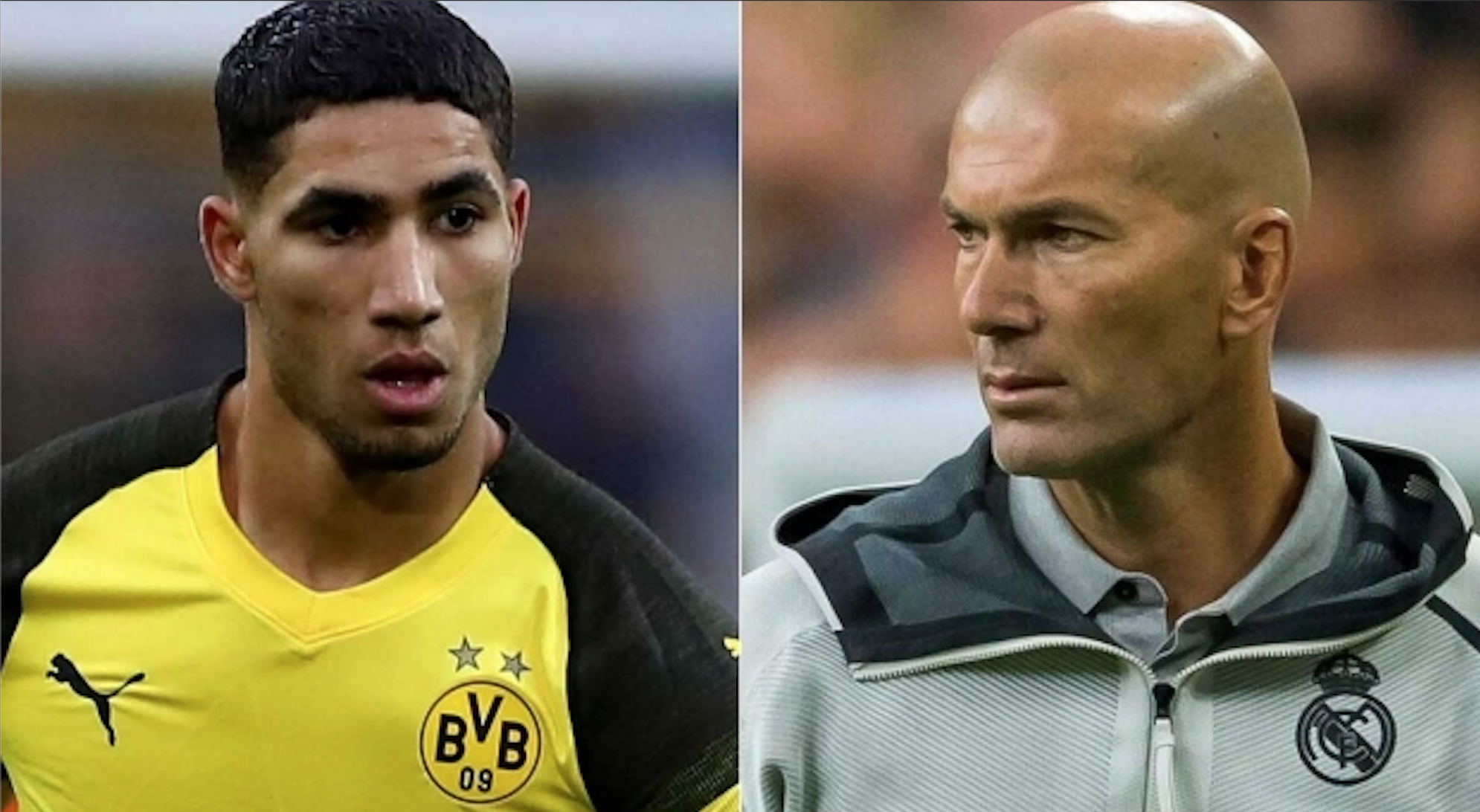 Zidane se positionne clairement enfin sur l’avenir d’Achraf Hakimi