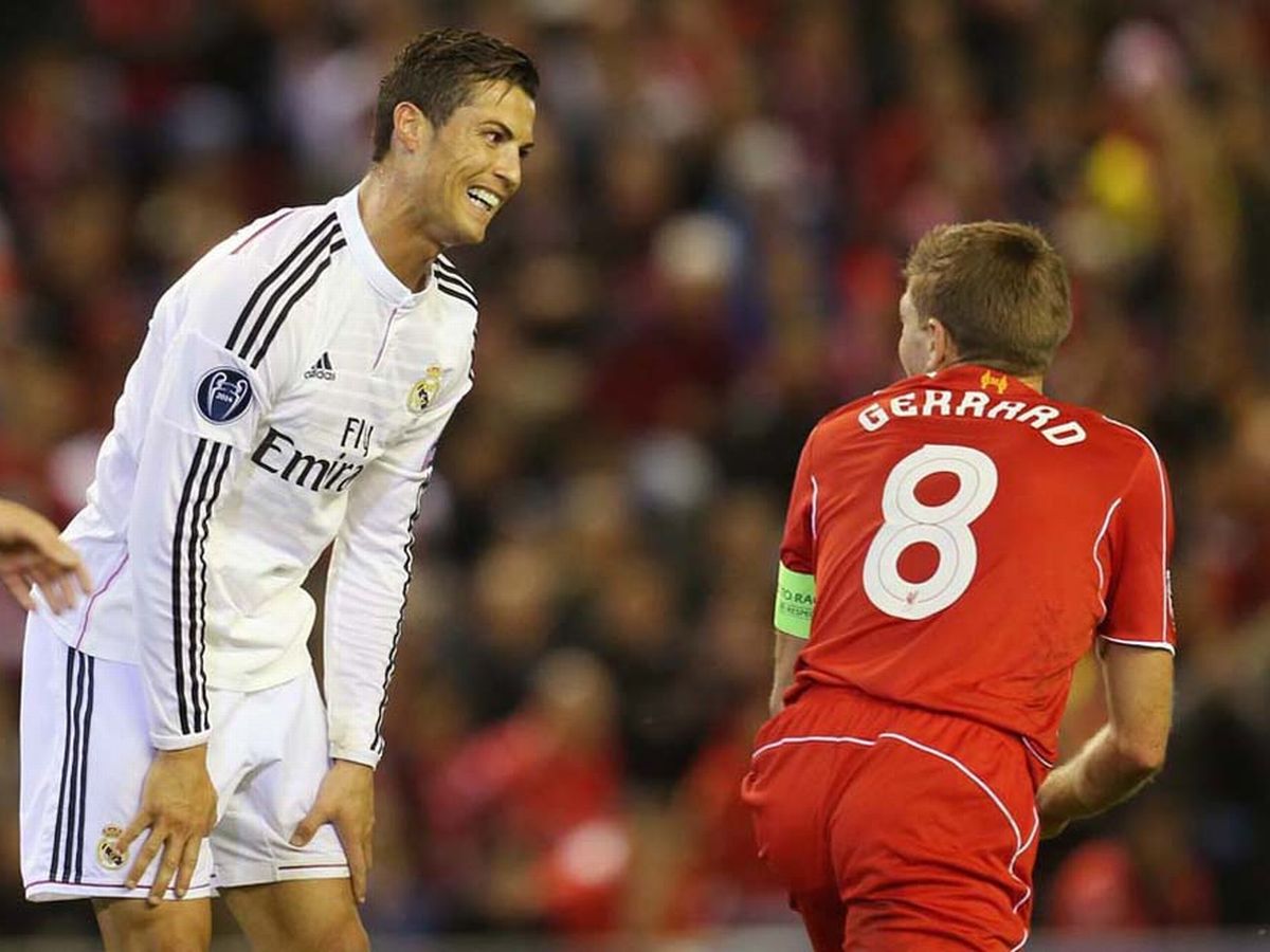 Steven Gerrard zappe Ronaldo dans son cinq de rêve et donne les raisons