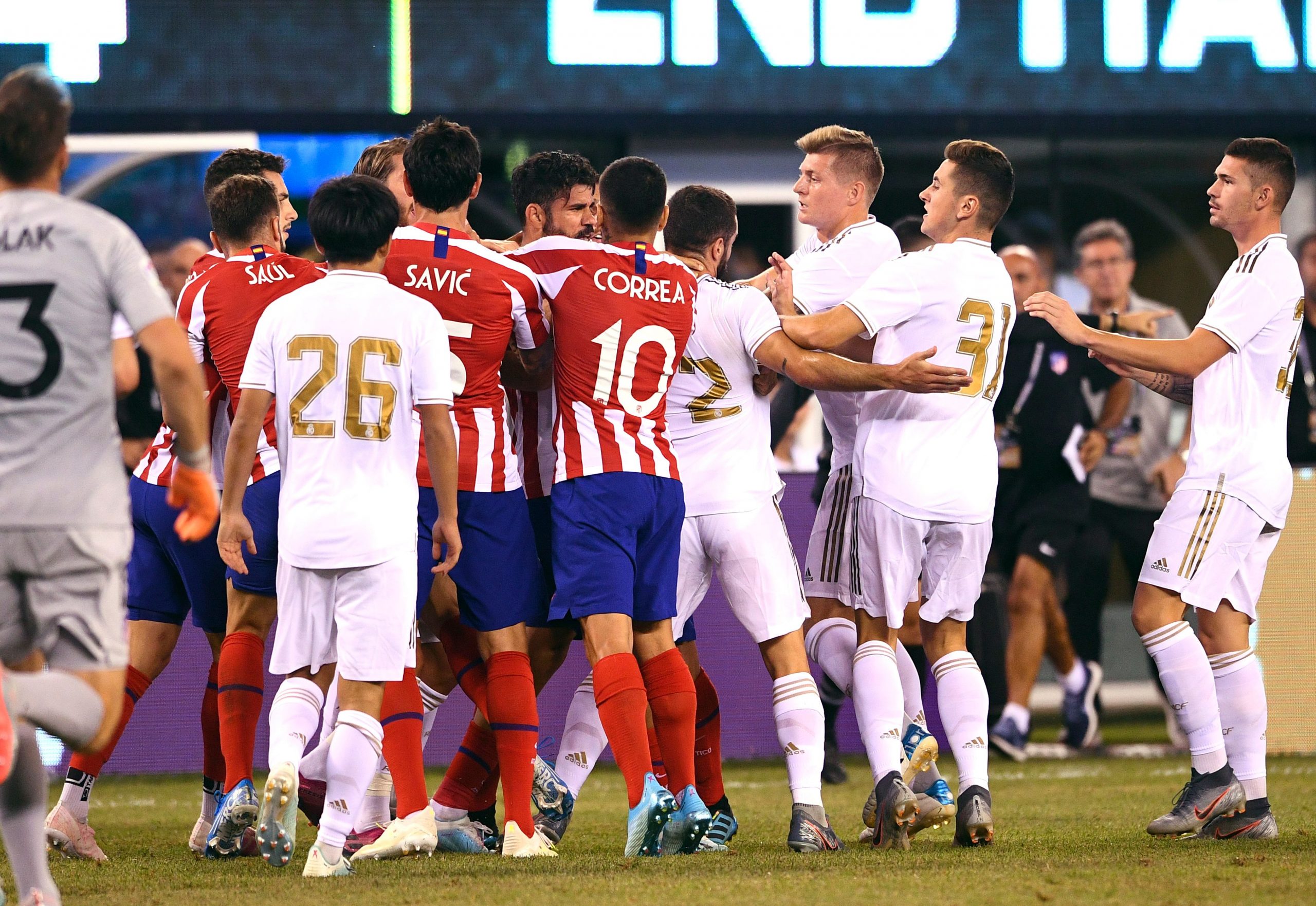 Real Madrid vs Atletico : les compos officielles de la finale de la Supercoupe