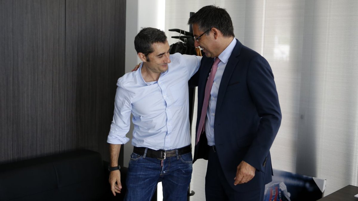 Bartomeu a annoncé à Valverde son limogeage, voici le favori pour le succéder
