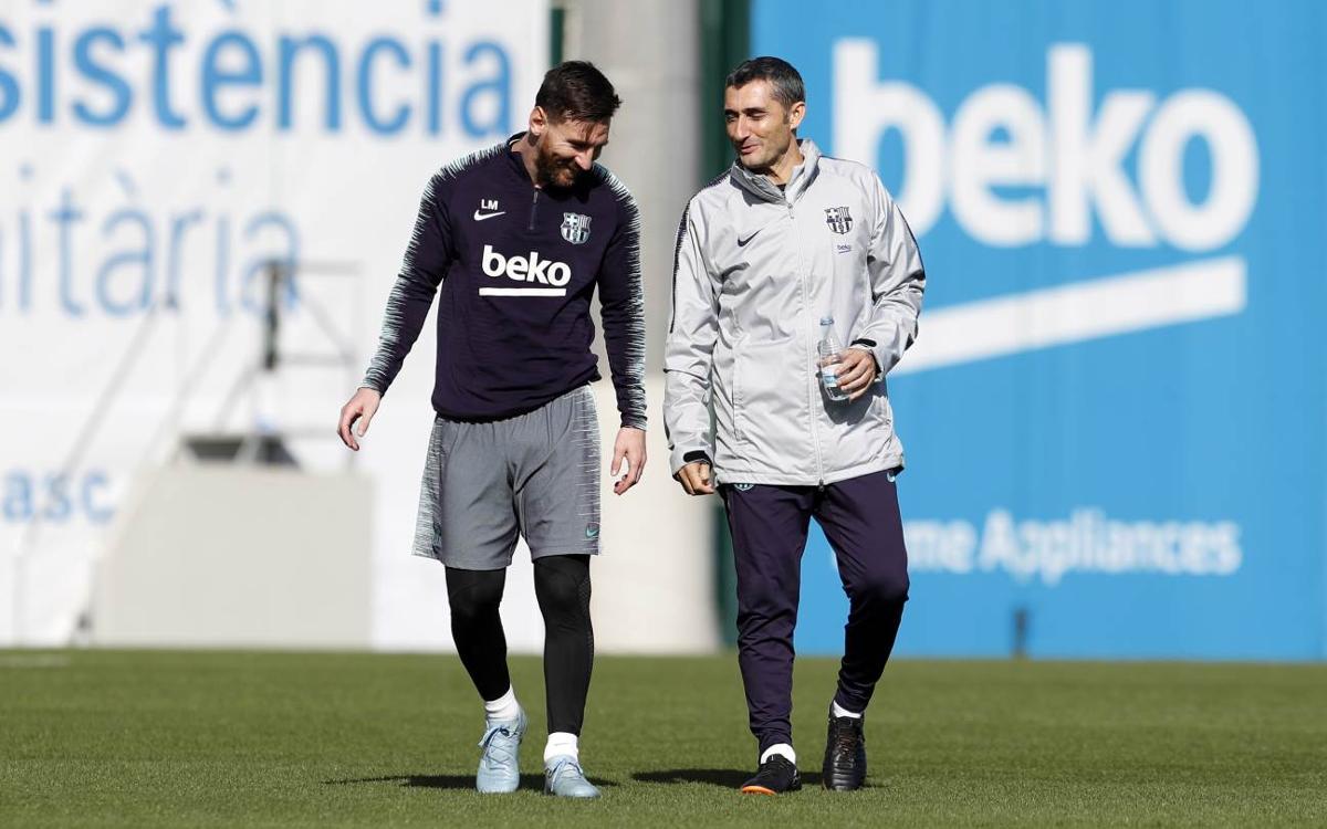 Barcelone : Le joli message d’adieu de Lionel Messi à Valverde