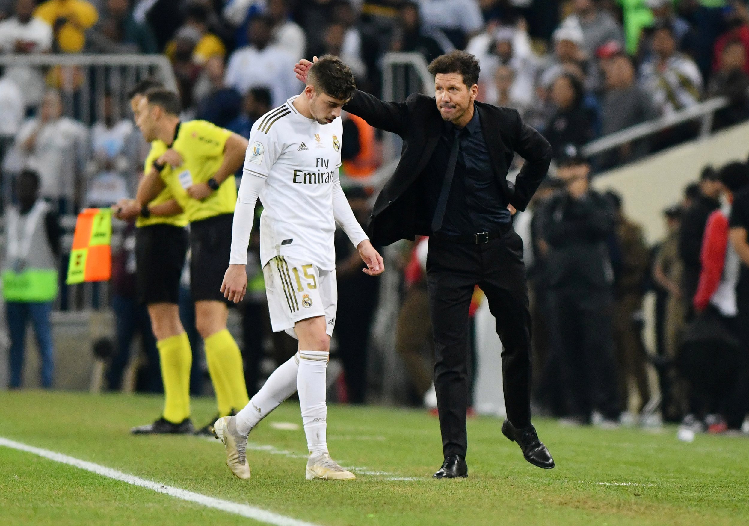 La réaction de Diego Simeone sur la sanction infligée à Fede Valverde