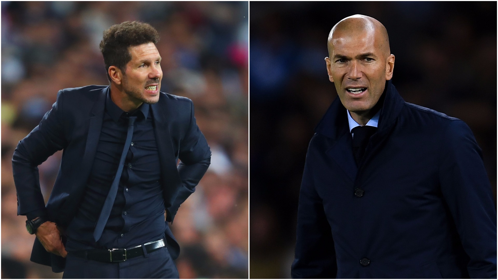 Zidane vs Simeone: Qui a le plus de victoires au Derby de Madrid?