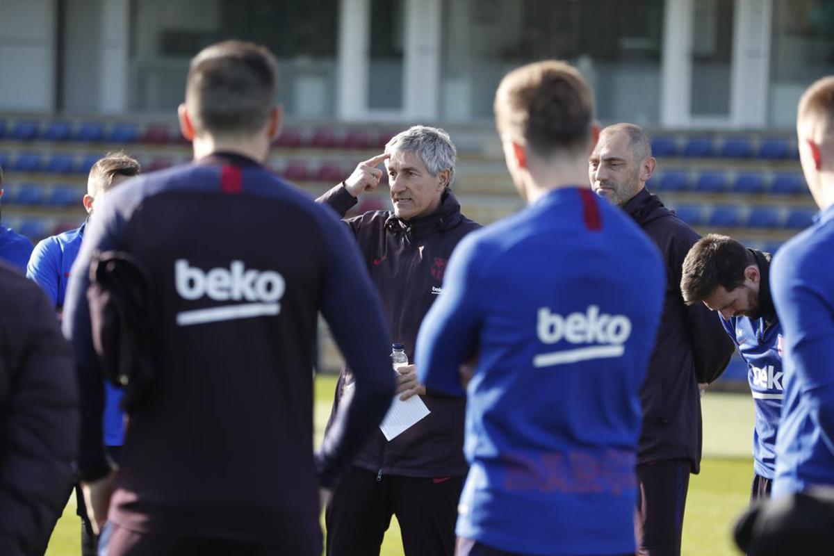 Quique Setién : « Ce que j’ai dit à mes joueurs »