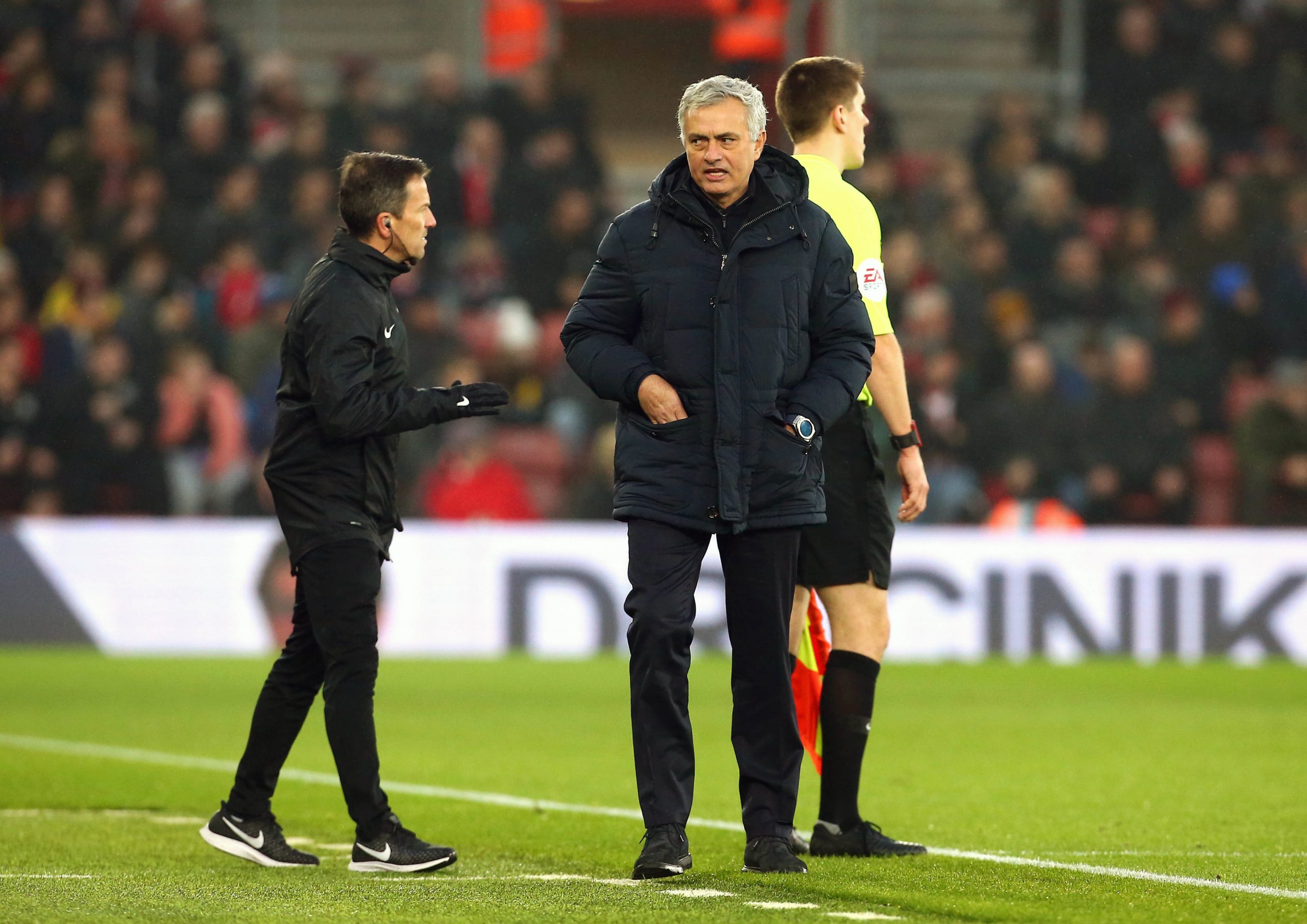 tottenham mourinho insulte ladjoint de southampton apres lavoir espionne scaled