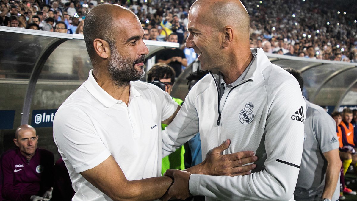 Real Madrid vs Man City : Pep Guardiola répond aux propos élogieux de Zidane