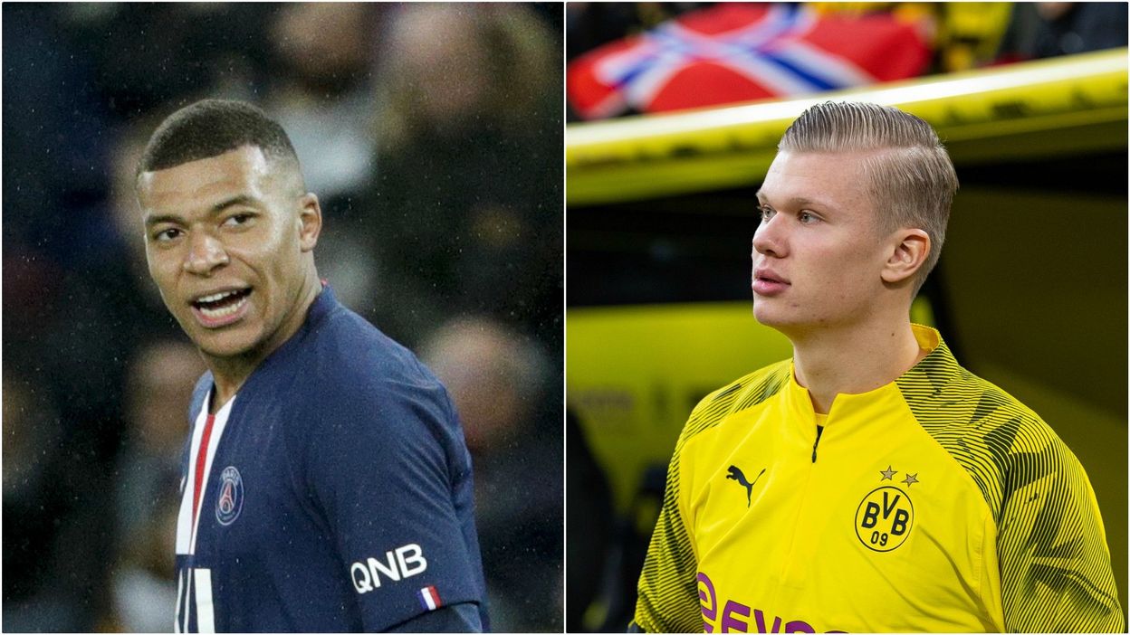 Duel de stats au même âge : Erling Haaland pulvérise Mbappé