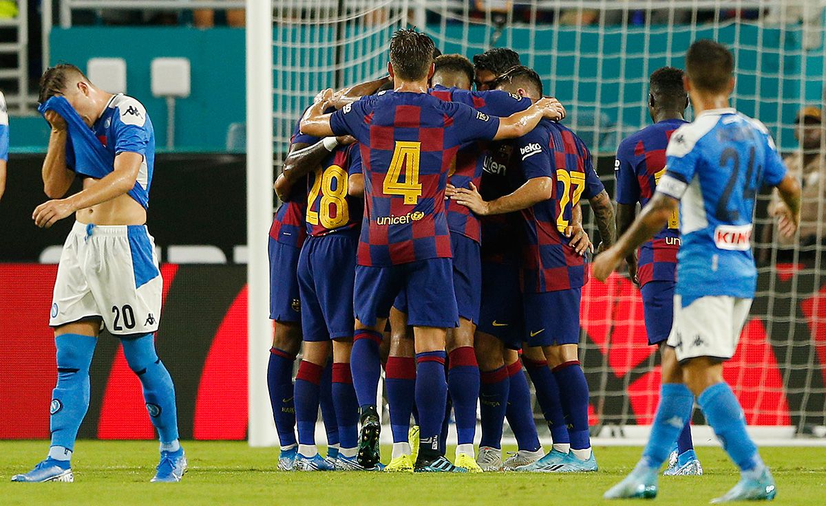 Naples vs FC Barcelone : Les Catalans en 4-4-2, les compositions probables