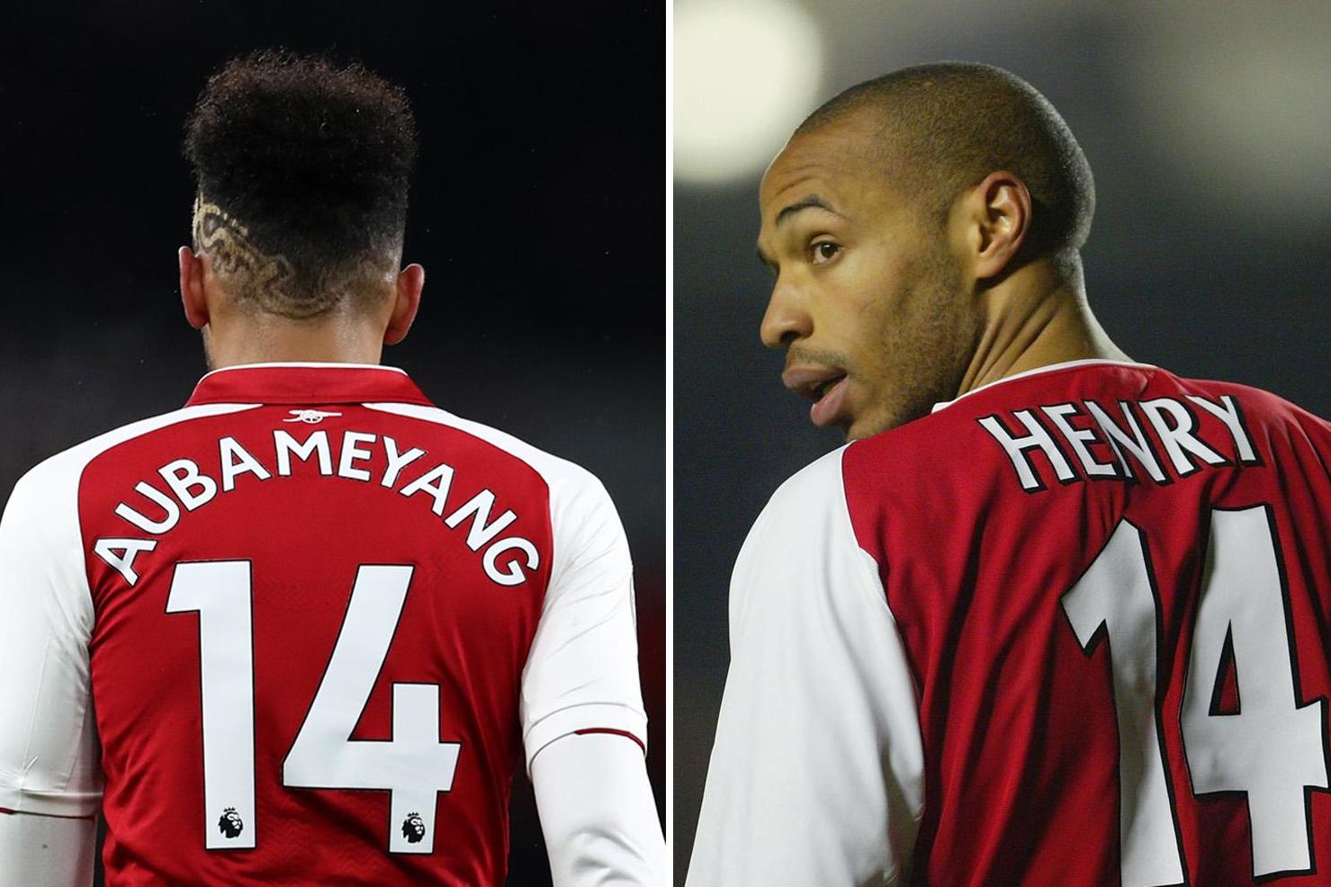 Gary Neville compare Aubameyang à Thierry Henry