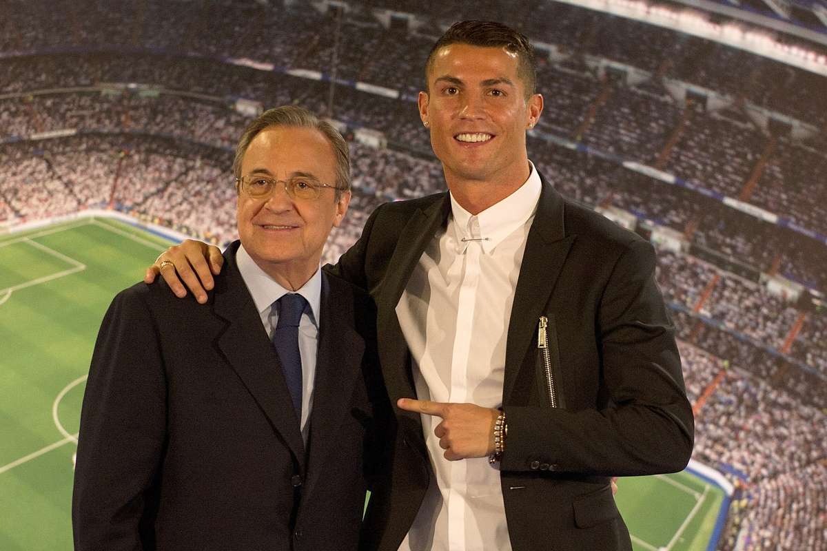 La relation amicale de Cristiano Ronaldo et Florentino Perez