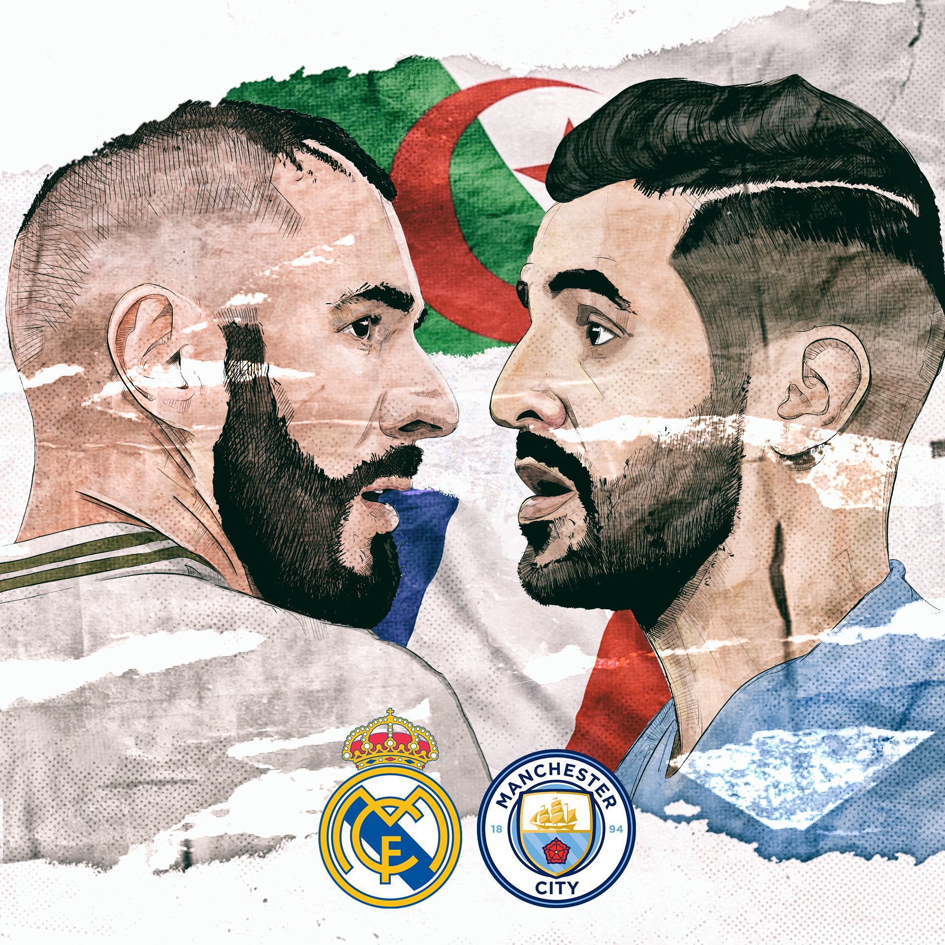 Real Madrid-Man City : Une affiche à la sauce algérienne