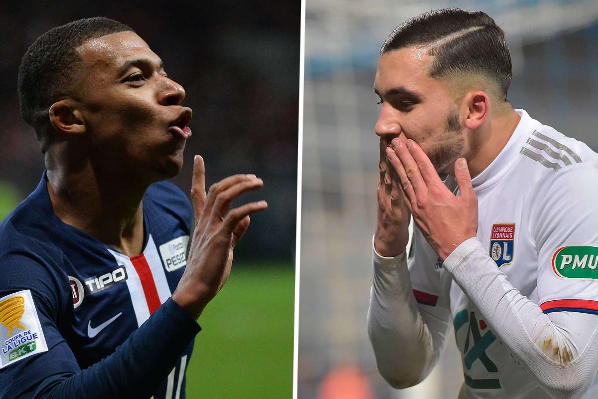 kylian mbappe rayan cherki psg