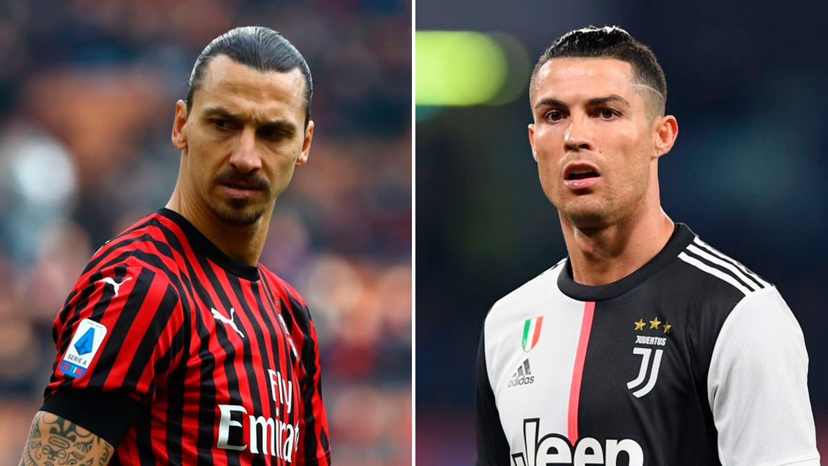 Cristiano Ronaldo et Ibrahimovic titulaires, les compos officielles de Milan-Juve