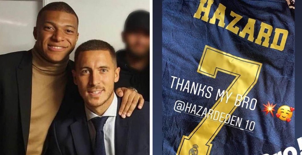 Eden Hazard demande à Mbappé de le rejoindre au Real Madrid  (DC)