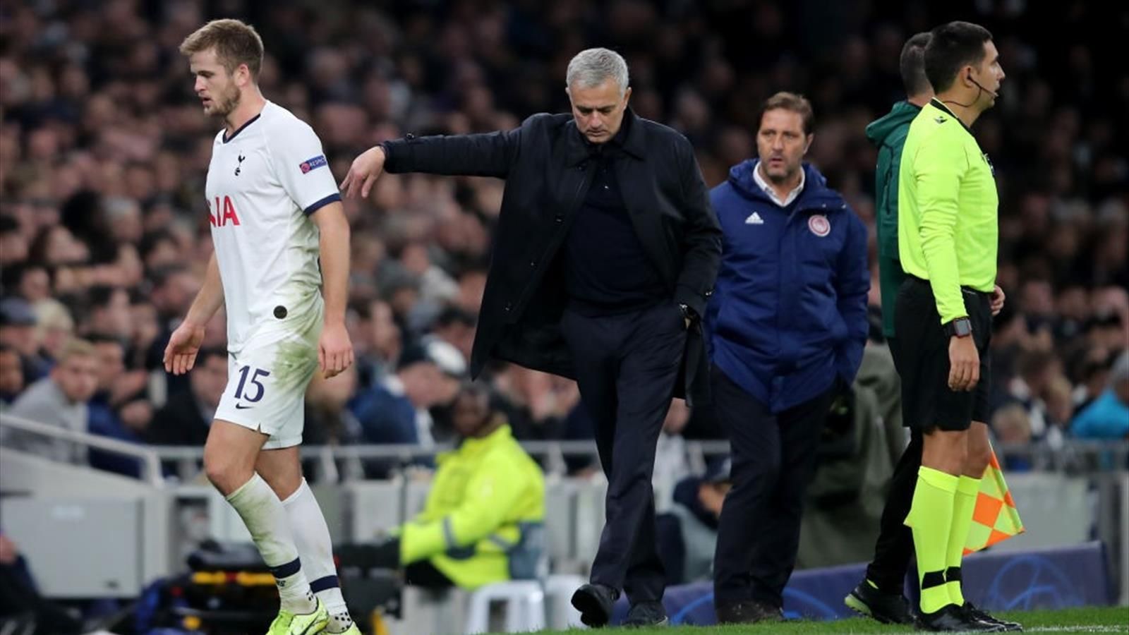 Tottenham : José Mourinho réagit après le dérapage d’Eric Dier
