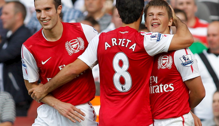 arshavin arteta arsenal